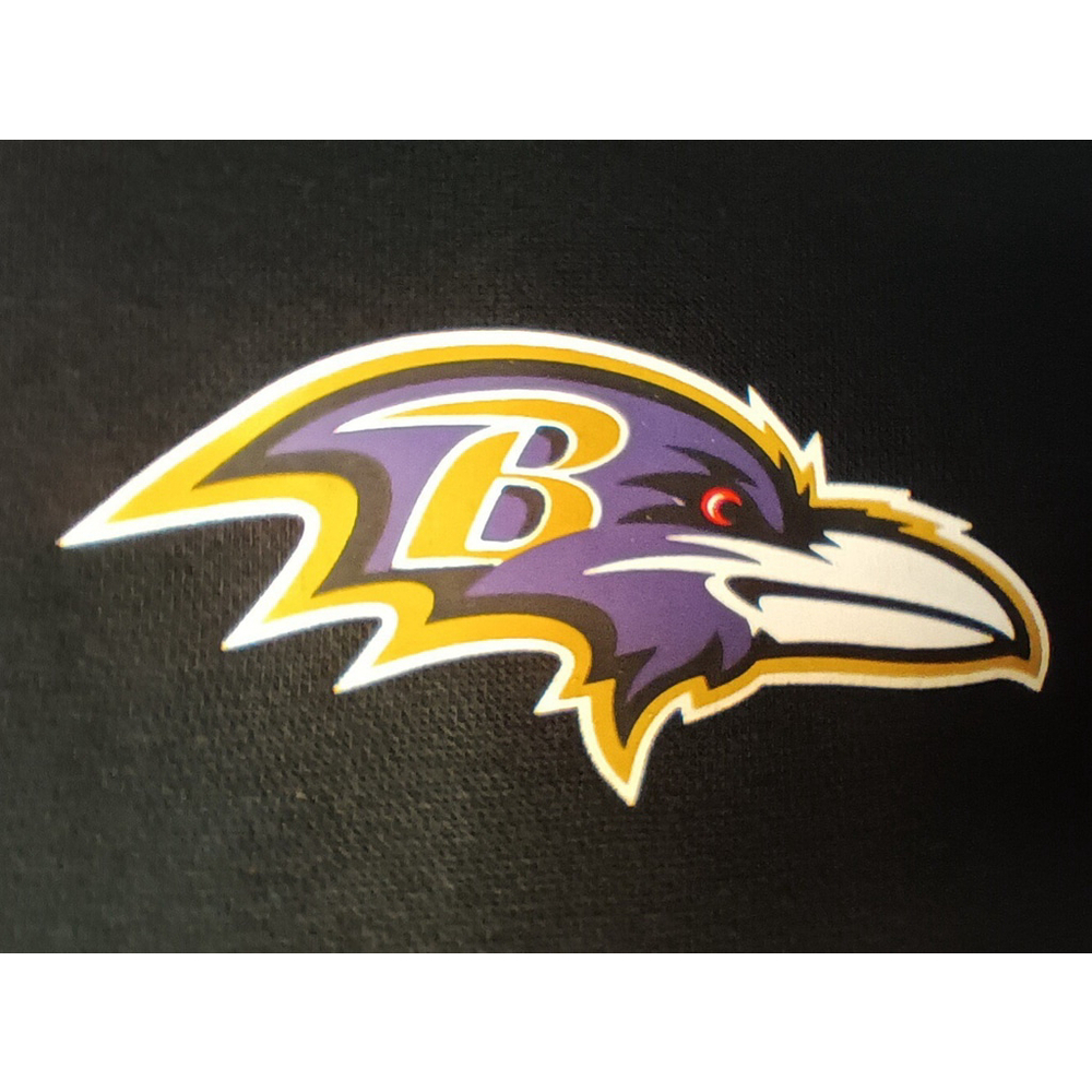 Baltimore Ravens Men’s Small NFL Hoodie Nike Sideline Club Fleece Black - Picture 3 of 12